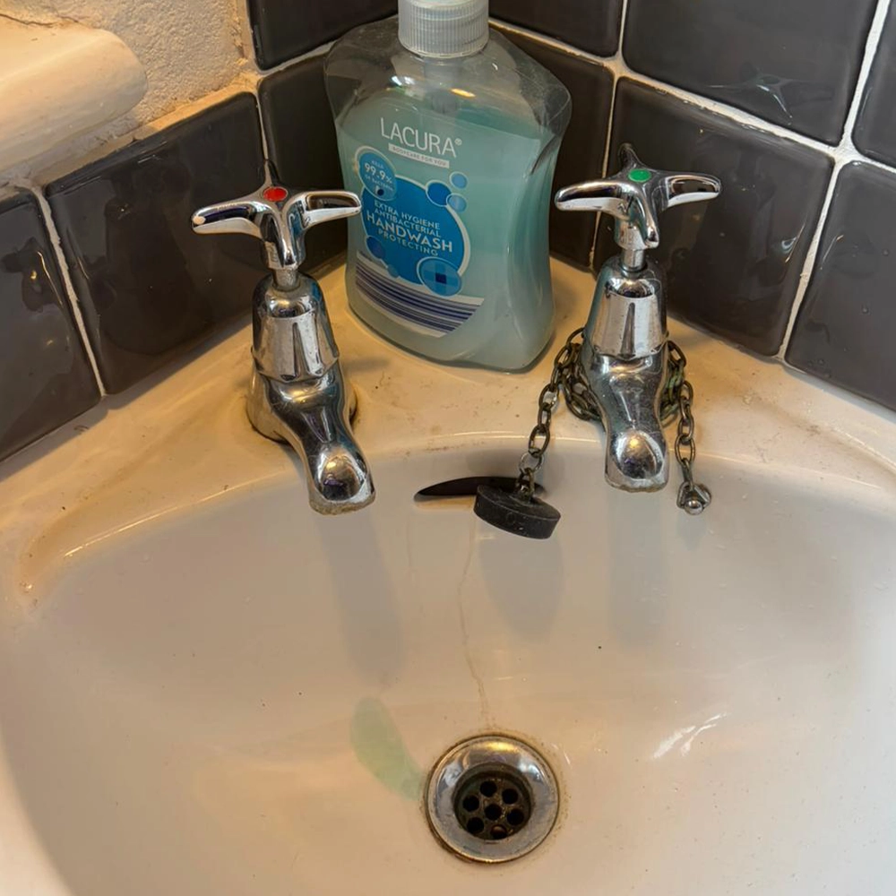 Sink Before & After​